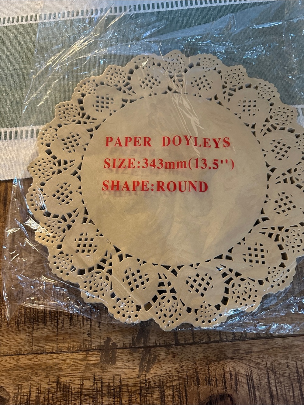 Paper Doyleys Round Paper Doilies – Brown Kraft Paper 100 pack new